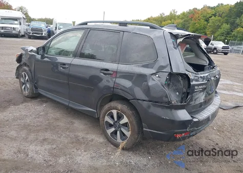 2017 Subaru Forester 2.5I Premium from USA, damaged, VIN JF2SJAEC6HH806518